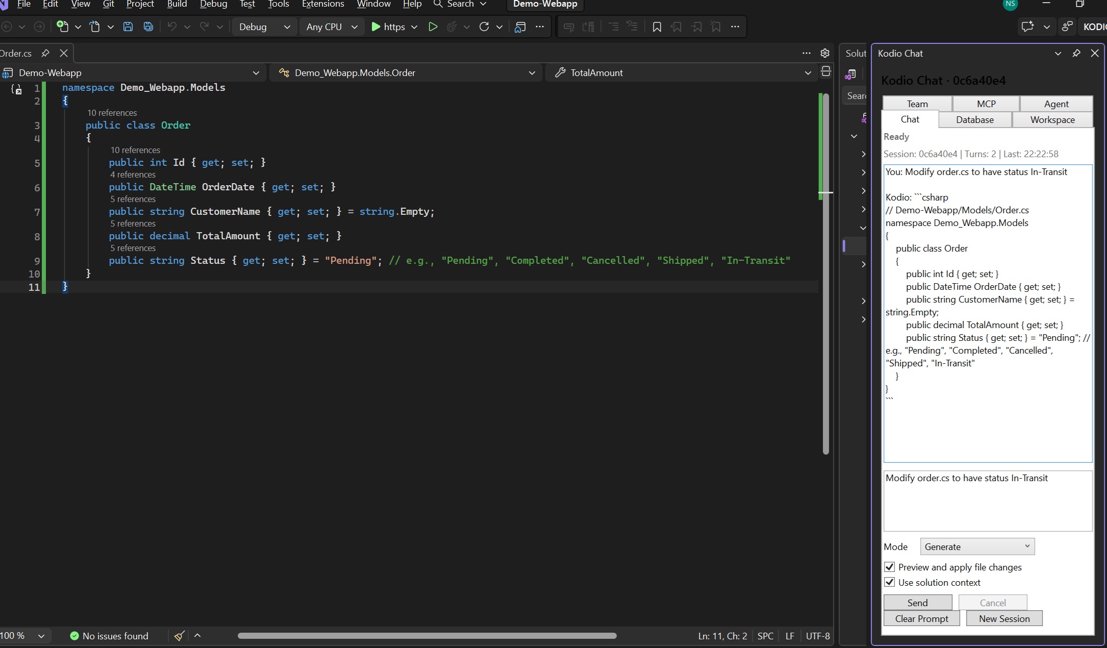 kodio-code-genrate-mode.jpg